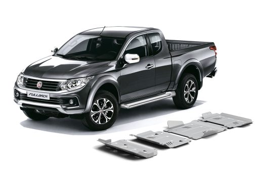 RIVAL Skid Plates Fiat Fullback / Mitsubishi L200 en Pajero Sport - Afbeelding 2
