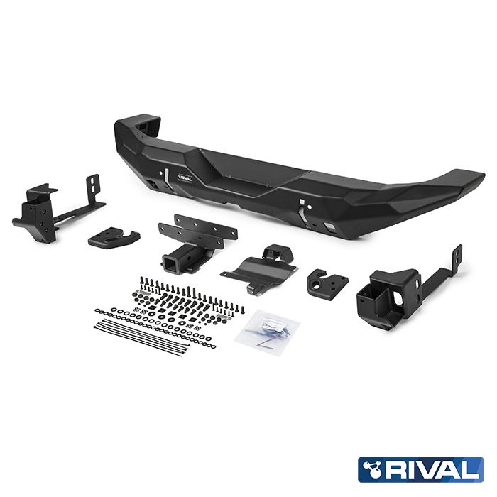 RIVAL - Aluminium rear bumper Jeep Wrangler JL - Afbeelding 3
