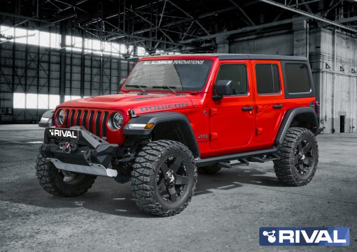 RIVAL Rocksliders met opstapjes Jeep Wrangler JLU - Afbeelding 3