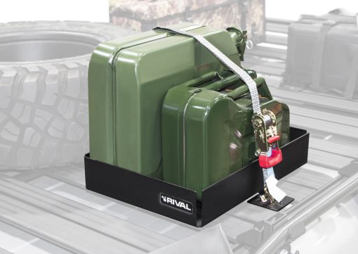 RIVAL Modular Roof Rack Double Jerry Can Holder