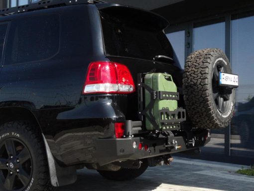 F4X4 - JERRYCANHOUDER 20L VOOR MODULE ARM TOYOTA HILUX REVO 2020- EN LANDCRUISER 150 & 200 SERIE - Afbeelding 4