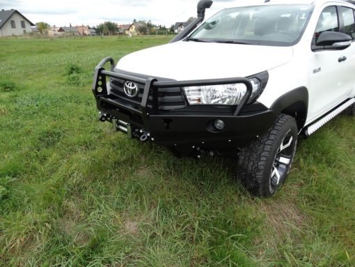 F4X4 - VOORBUMPER MET BULLBAR TOYOTA HILUX REVO 2016-2019 SHOWROOMMODEL - Afbeelding 13