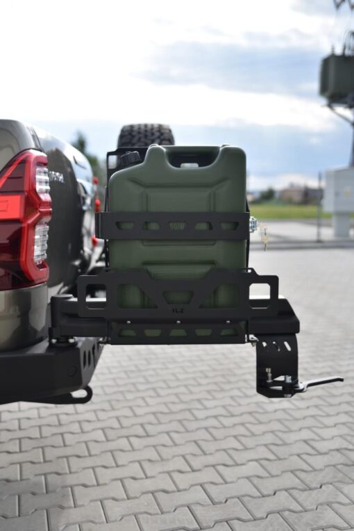 F4X4 - JERRYCANHOUDER 20L VOOR MODULE ARM TOYOTA HILUX REVO 2020- EN LANDCRUISER 150 & 200 SERIE - Afbeelding 7