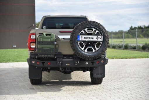 F4X4 - JERRYCANHOUDER 20L VOOR MODULE ARM TOYOTA HILUX REVO 2020- EN LANDCRUISER 150 & 200 SERIE - Afbeelding 9
