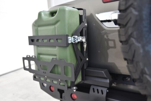 F4X4 - JERRYCANHOUDER 20L VOOR MODULE ARM TOYOTA HILUX REVO 2020- EN LANDCRUISER 150 & 200 SERIE - Afbeelding 5