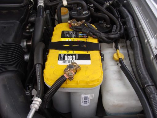 F4X4 - HOUDER VOOR EXTRA ACCU VOOR NISSAN PATROL GU4 - Afbeelding 4