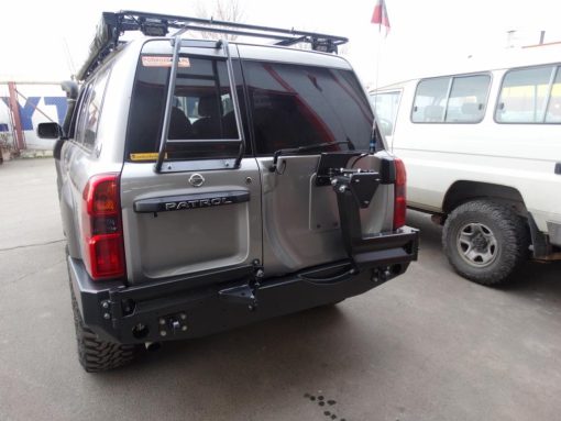 F4X4 - JERRYCAN HOUDER NISSAN PATROL Y61/ GU4 SHOWMODEL - Afbeelding 5