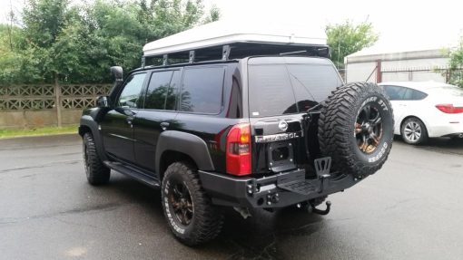 F4X4 - JERRYCAN HOUDER NISSAN PATROL Y61/ GU4 SHOWMODEL - Afbeelding 12