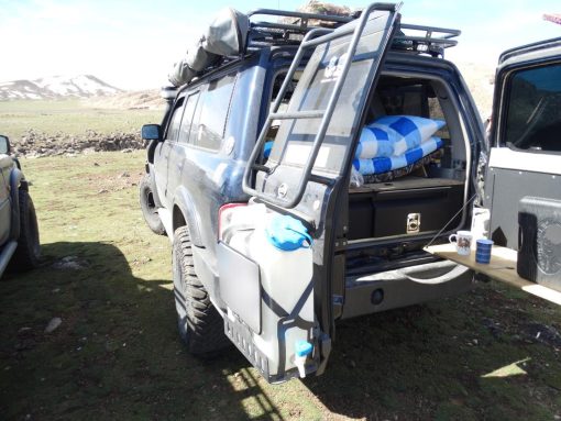 F4X4 - JERRYCAN HOUDER NISSAN PATROL Y61 - Afbeelding 4
