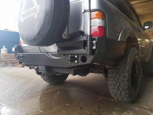 F4X4 - RESERVEWIEL DRAGER NISSAN PATROL Y61 en GU4 - Afbeelding 5