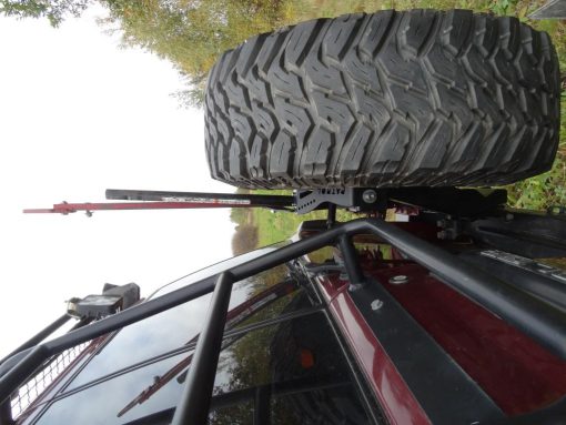 F4X4 - HILIFT HOUDER VOOR RESERVEWIELDRAGER NISSAN PATROL Y61 - Afbeelding 3