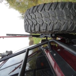 F4X4 - HILIFT HOUDER VOOR RESERVEWIELDRAGER NISSAN PATROL Y61 / GU4 - Afbeelding 3