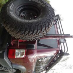 F4X4 - HILIFT HOUDER VOOR RESERVEWIELDRAGER NISSAN PATROL Y61 / GU4 - Afbeelding 4