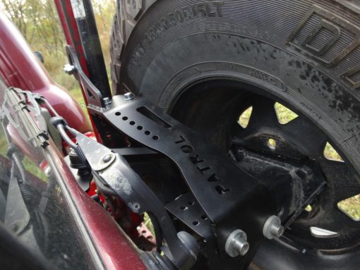 F4X4 - HILIFT HOUDER VOOR RESERVEWIELDRAGER NISSAN PATROL Y61 - Afbeelding 9