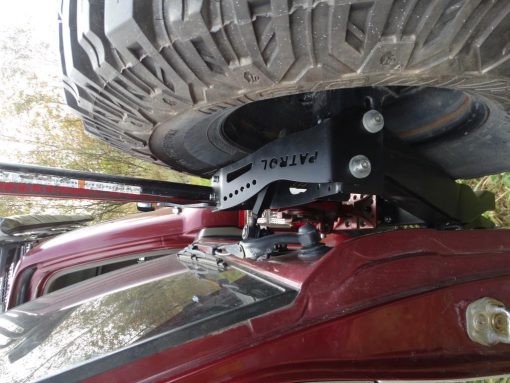 F4X4 - HILIFT HOUDER VOOR RESERVEWIELDRAGER NISSAN PATROL Y61 - Afbeelding 10