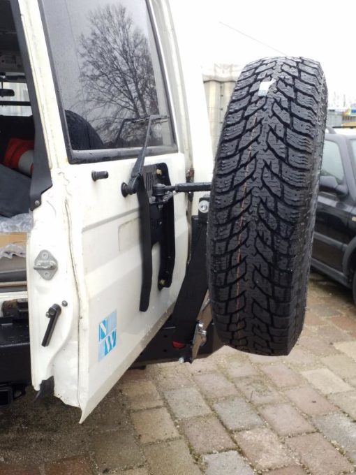 F4X4 - RESERVEWIELDRAGER TOYOTA LANDCRUISER HZJ78 - Afbeelding 5