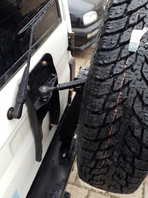 F4X4 - RESERVEWIELDRAGER TOYOTA LANDCRUISER HZJ78 - Afbeelding 2