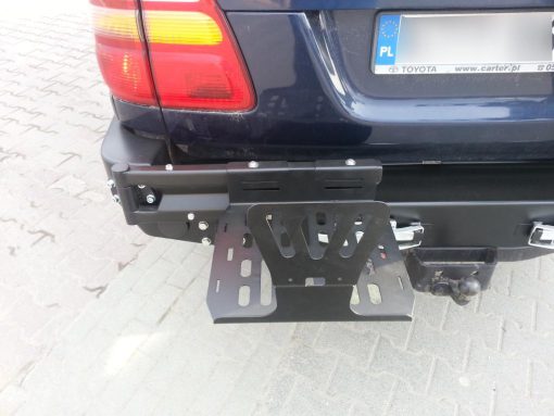 F4X4 - JERRYCANHOUDER TOYOTA LANDCRUISER 100 SERIE - Afbeelding 7