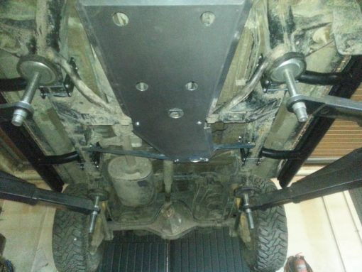 F4X4 - VERSNELLINGSBAK EN TUSSENBAK BESCHERMING VOOR TOYOTA LANDCRUISER 150 SERIE 17-19 - Afbeelding 3