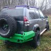 F4X4 - RESERVEWIELDRAGER TOYOTA LANDCRUISER 125 SERIE