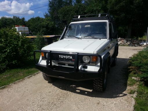 F4X4 - VOORBUMPER TOYOTA LANDCRUISER 70 SERIE - Afbeelding 2