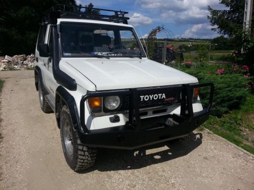F4X4 - VOORBUMPER TOYOTA LANDCRUISER 70 SERIE - Afbeelding 4