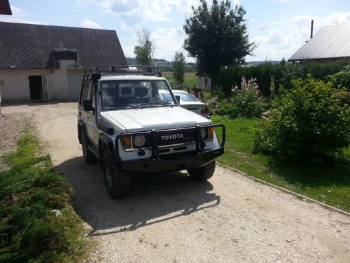 F4X4 - VOORBUMPER TOYOTA LANDCRUISER 70 SERIE - Afbeelding 6