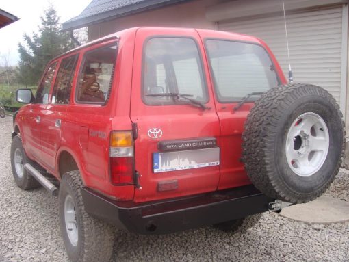 F4X4 - RESERVEWIELDRAGER TOYOTA LANDCRUISER 80 SERIE - Afbeelding 3