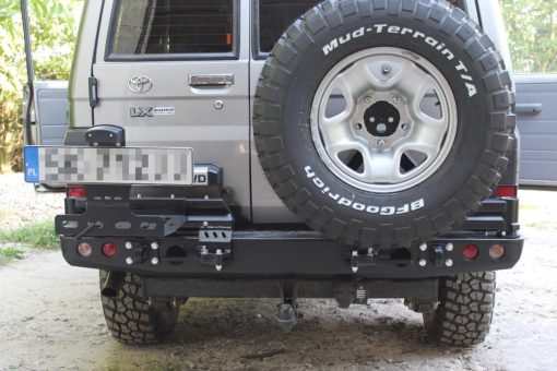 F4X4 - JERRYCANHOUDER TOYOTA LANDCRUISER 90 SERIE - Afbeelding 4