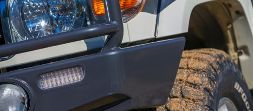 ARB Deluxe Bumper - Toyota LandCruiser 70 Series 2007-2012, 2012on - w/ fender flares - Suits ARB Fog Lights - 47.6mm Tube - Afbeelding 3