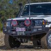 ARB Deluxe Bumper - Toyota LandCruiser 70 Series 2007-2012, 2012on - w/ fender flares - Suits ARB Fog Lights - 47.6mm Tube