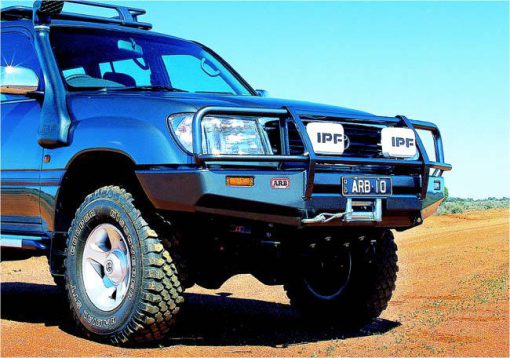 ARB Deluxe Bumper - Toyota LandCruiser 105 Series & Lexus LX470 1998-2002 - Live Axle Models