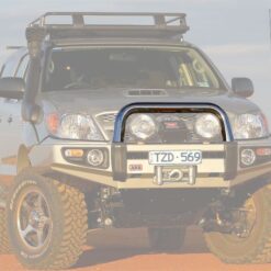 ARB Sahara Bumper - Toyota Hilux 2005-2011 Polished Centre Tube