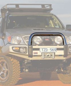 ARB Sahara Bumper - Toyota Hilux 2005-2011 Polished Centre Tube