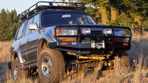 ARB Deluxe Bumper - Toyota LandCruiser 80 Series - w/ fender flares - No Airbag