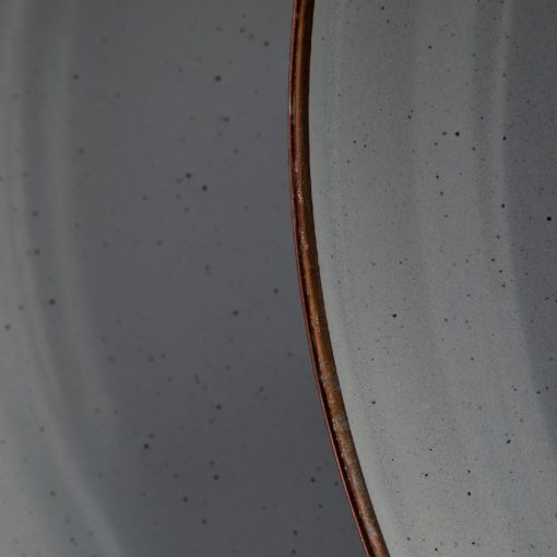 BAREBONES - PLATE/ENAMEL/SET 2 PCS STONE GREY 27CM - Afbeelding 6