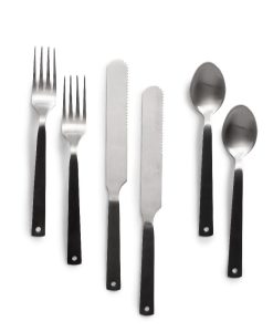 BAREBONES - FLATWARE SET 6 PIECES