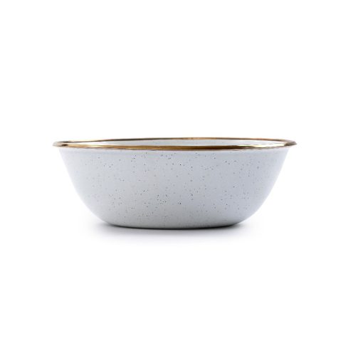 BAREBONES - BOWL/ENAMEL/SET 2 PCS EGG SHELL - Afbeelding 13