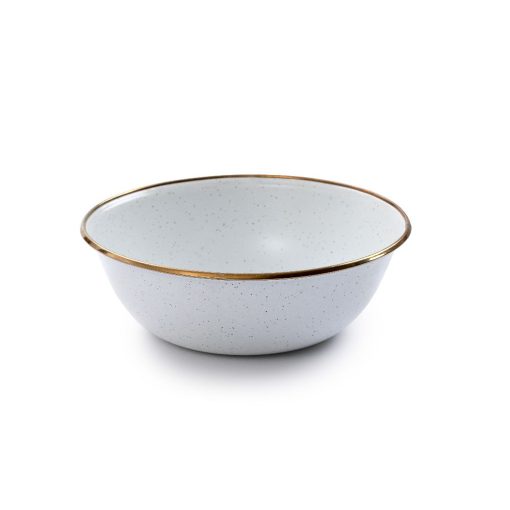BAREBONES - BOWL/ENAMEL/SET 2 PCS EGG SHELL - Afbeelding 12
