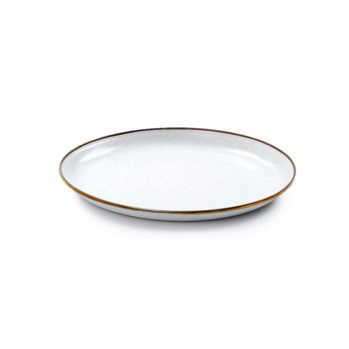 BAREBONES - PLATE/ENAMEL/SET 2 PCS EGG SHELL 27CM - Afbeelding 14