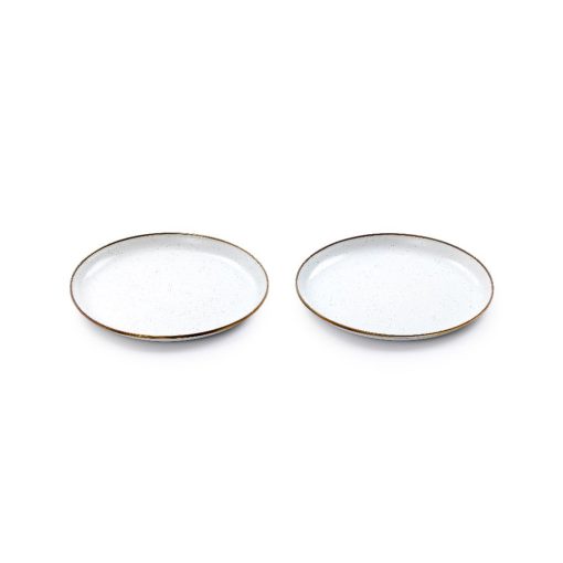 BAREBONES - PLATE/ENAMEL/SET 2 PCS EGG SHELL 27CM - Afbeelding 11