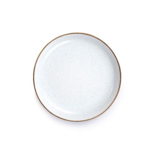 BAREBONES - SMALL PLATE/ENAMEL/SET 2 PCS EGG SHELL 22CM - Afbeelding 11