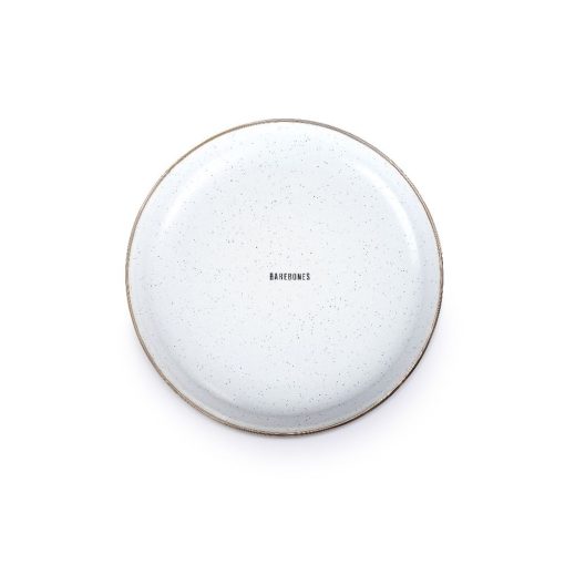 BAREBONES - SMALL PLATE/ENAMEL/SET 2 PCS EGG SHELL 22CM - Afbeelding 10
