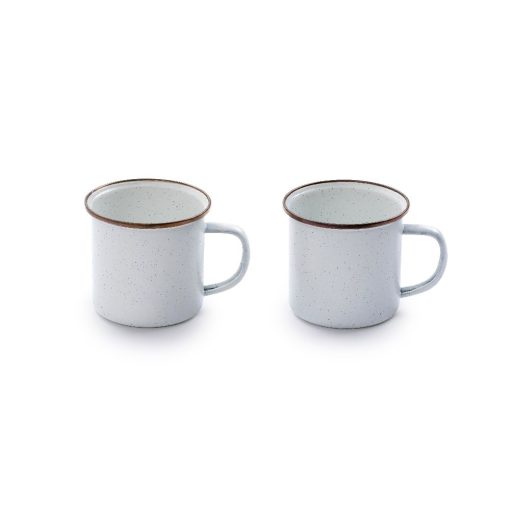 BAREBONES - CUP/ENAMEL/SET 2 PCS EGG SHELL - Afbeelding 8