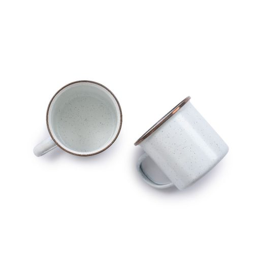 BAREBONES - CUP/ENAMEL/SET 2 PCS EGG SHELL - Afbeelding 7
