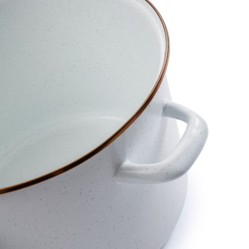 BAREBONES - STOCK POT/ENAMEL/EGG SHELL - Afbeelding 6