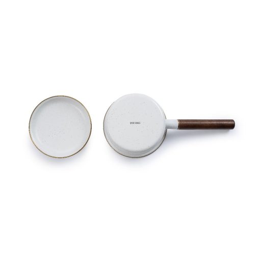 BAREBONES - SAUCEPAN/ENAMEL/EGG SHELL - Afbeelding 5