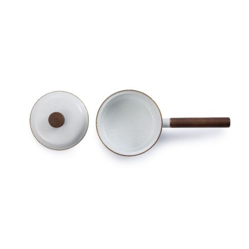BAREBONES - SAUCEPAN/ENAMEL/EGG SHELL - Afbeelding 4