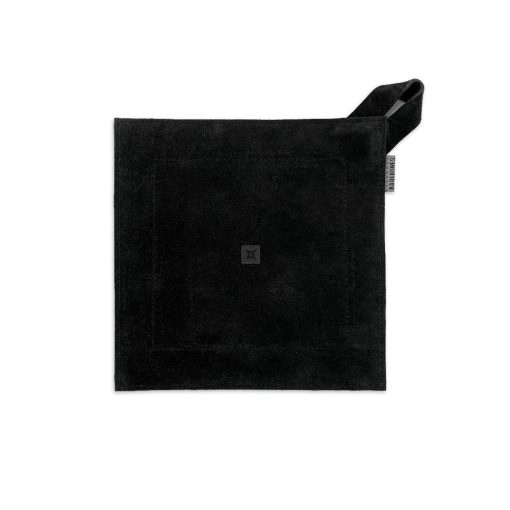 BAREBONES - LEATHER HOT PAD BLACK