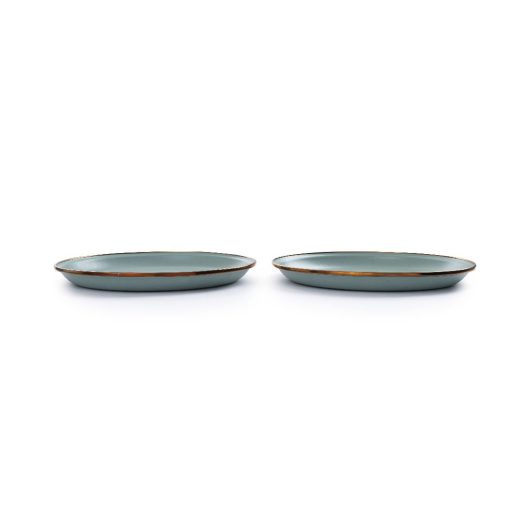 BAREBONES - PLATE/ENAMEL/SET 2 PCS GREEN 27CM - Afbeelding 9